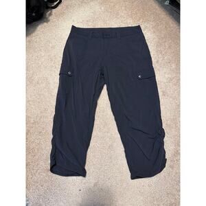 Eddie Bauer First Ascent Horizon Guide Cargo Capri Pants size 4